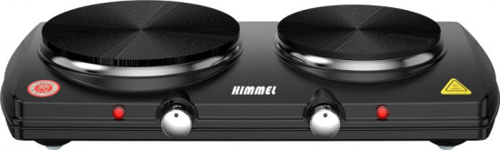 HIMMEL Плита электрическая 2 конфорки 2500 Вт